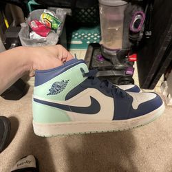 blue mint jordan 1