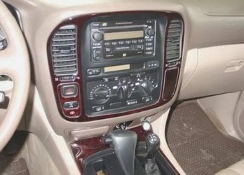 TOYOTA LAND CRUISER 98 99 00 01 02 CHERRY BURL WOOD DASH TRIM KIT INTERIOR