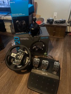 Logitech G920 Sim Racing Wheel, Pedals and Shifter