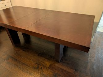 Dining table and buffet table set