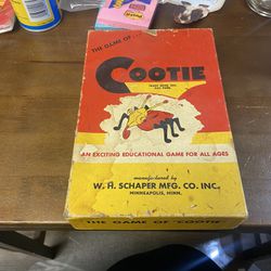 Vintage Game Cootie 