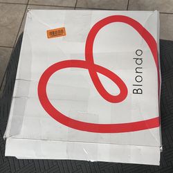 Blondo waterproof high heel ankle boots 