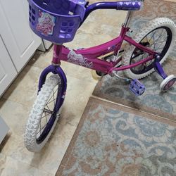 Girl's Bicycle With Sidewheels 