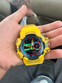 Yellow watch