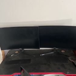 two 27 inch tv