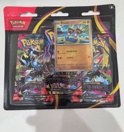 Pokemon TCG Pitch Black Blister 3 Pack with Binacle promo
