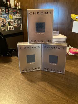 NEW! Azzaro Chrome Original Men's Fragrance