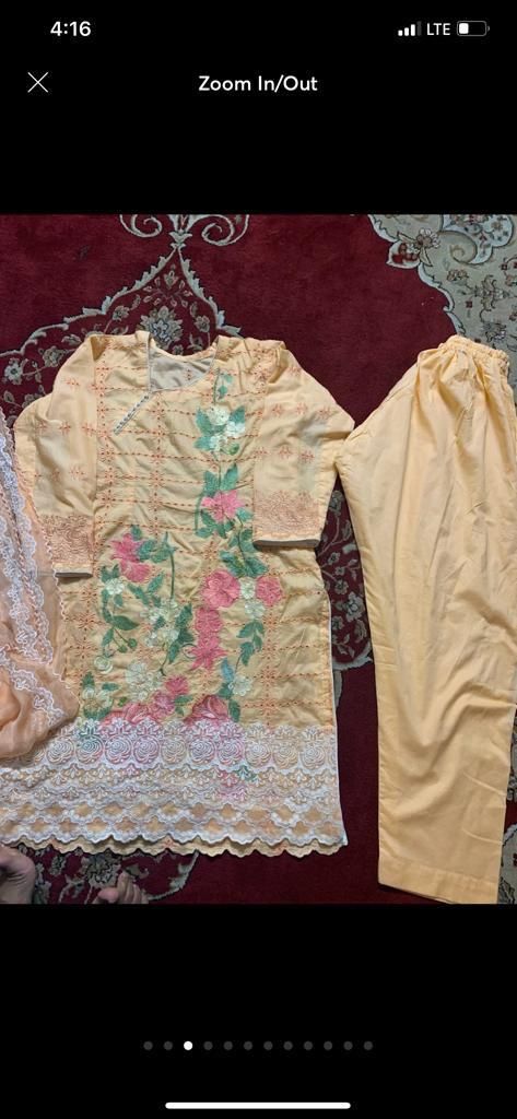 New 3 piece xl charisma laxauary Pakistani dress