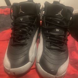 Jordan 12 Retro Black & Grey – “23” on Heel Size 5.5