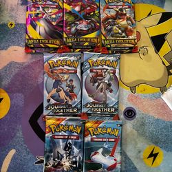 7-PACKS(Mega Evolution, 2-Surging Sparks, 2-Journey Together)