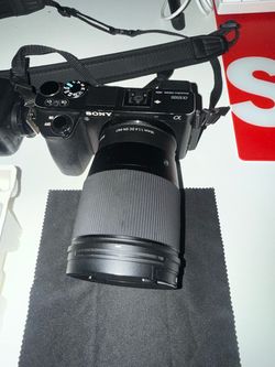 Sony A6500 w/ Sigma 16mm f1.4 + Sony Telephoto 55-210 f4.5-6.3 & Flash