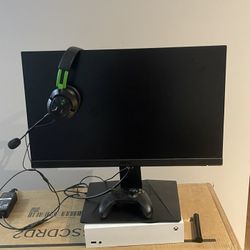 Full Xbox Series S Gaming Bundle – 144Hz MSI Monitor, Headset, Controller + Cables!