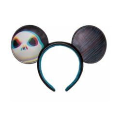 Disney Ears Headband - Jack Skellington Faux Leather