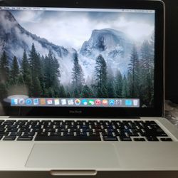 Macbook Pro 13" Late 2008 Intel Core 2 Duo @2 Ghz Processor, 4gb ram, 500 gb HDD, OS X Yosemite. Comes with charger. In excellent working condition.