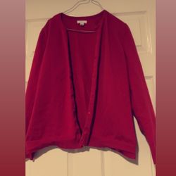 Red Cardigan