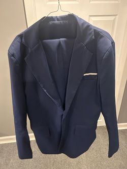 Manfinity Navy Suit prom