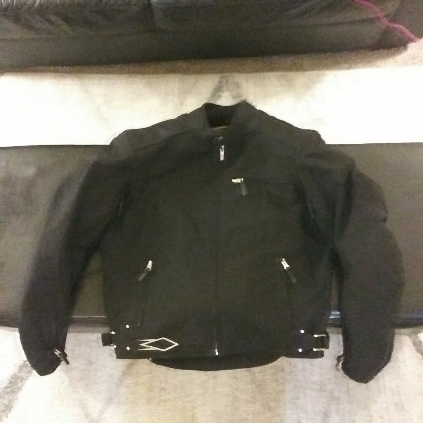 Armored waterproof motorcycle riding jacket size small