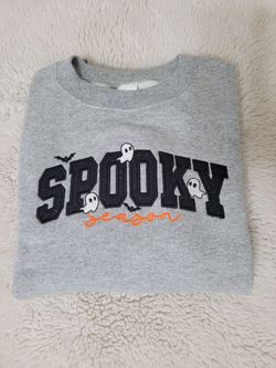 Spooky Embroidered Crewneck