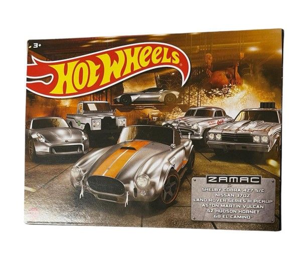 Hot Wheels Die-Cast Zamac Set Walmart Exclusive 1/64
