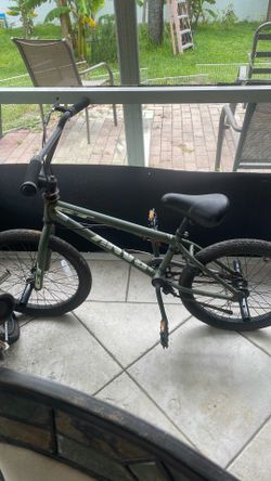 dark green bmx
