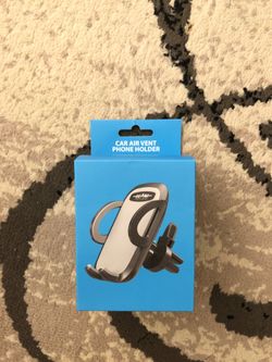 Beam Electronics Universal Smartphone Car Air Vent Mount Holder Cradle Compatible With iPhone XS XS Max XR X 8 8+ 7 7+ SE 6s 6+ 6 5s