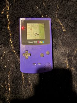 Nintendo Game Boy Color Purple