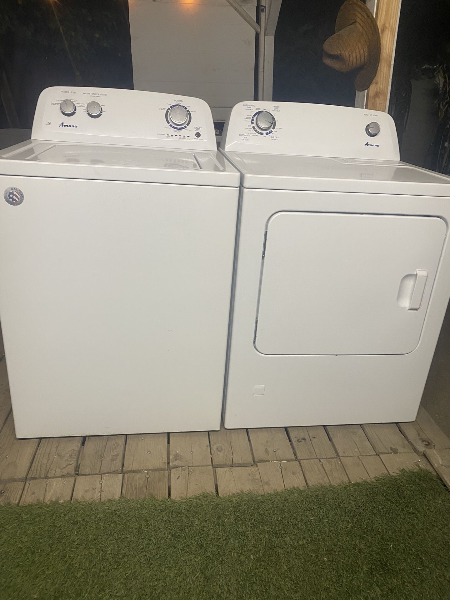 Whirlpool Amana Washer Dryer Set