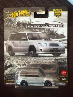 Hot Wheels Premium Car Culture Fast Wagons Subaru