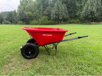 Craftsman Wheelbarrow Dual Wheels