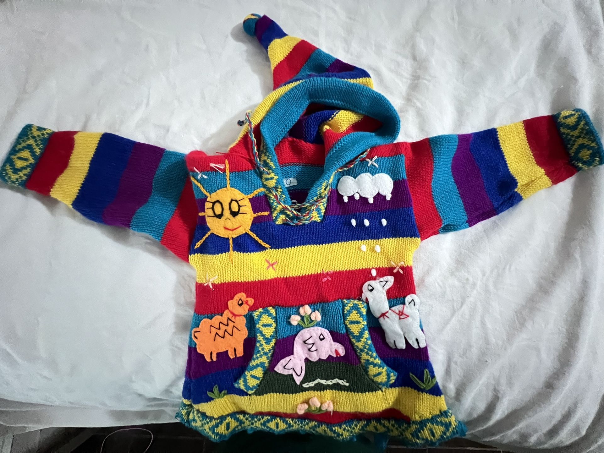 Children’s Peruvian Sweater 12 months