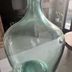 Decorative Vintage Green Bottle