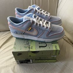 Union X Nike Dunk Low Argon Blue New Size 11.5