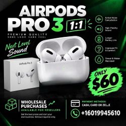 AirPods Pro 3 SALE READ IMAGE