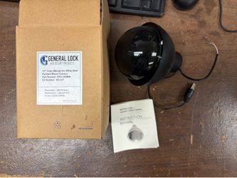 General Lock and Security Products Mid-Resolution Dome Camera