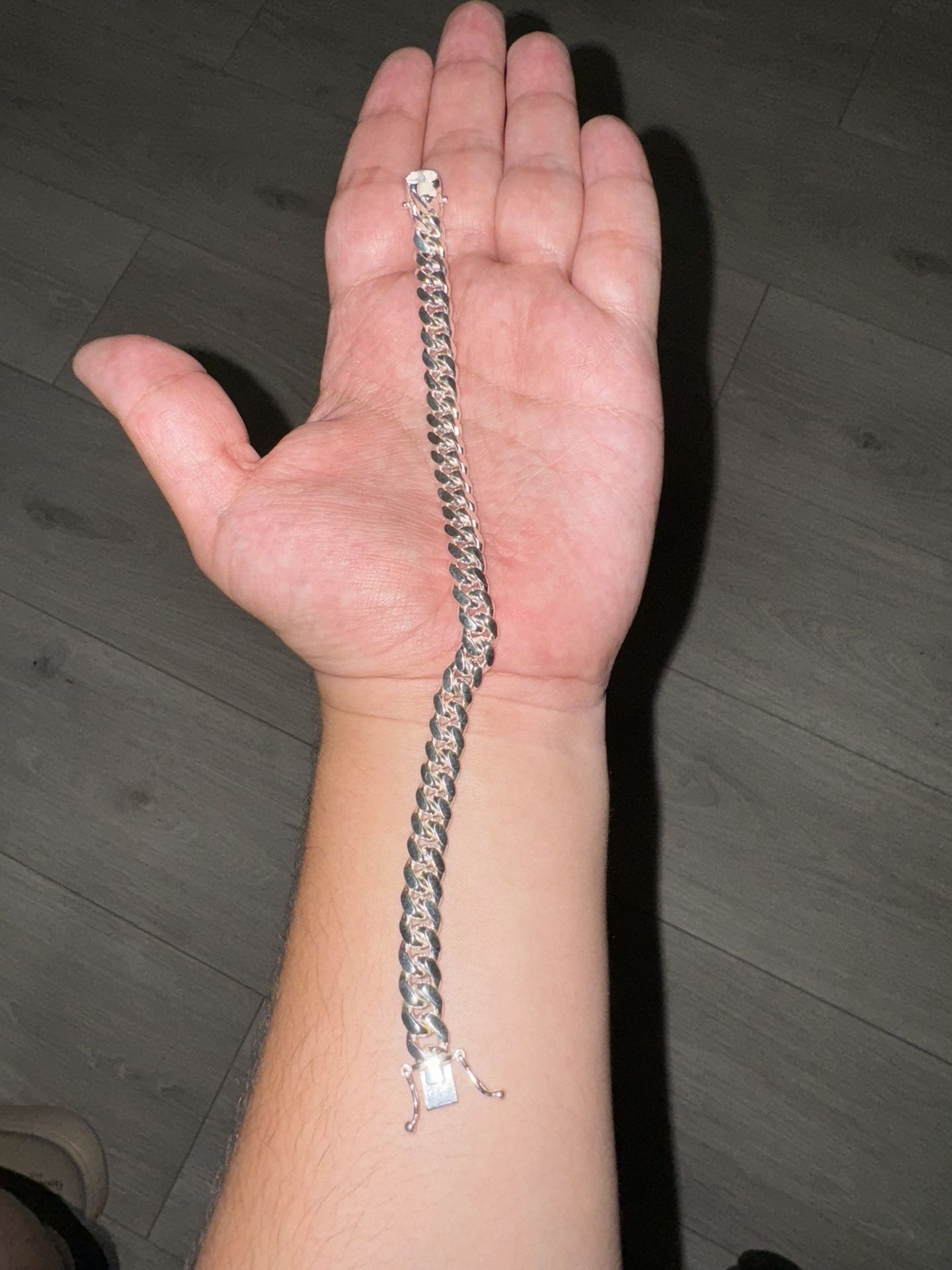 Sterling Silver Cuban Link Bracelet