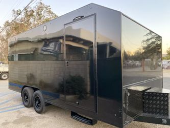 8.5x18x7.4 Black Ops Enclosed 
