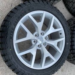 New 22” Chevy gmc Rims and Tires 22 Wheels Silverado Sierra Tahoe Oem