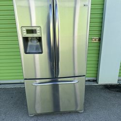 GE French Door Stainless Refrigerator 