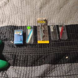 Fishing Lures Lot Of5 