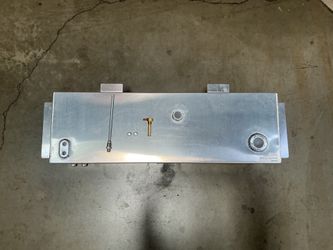 1947 -54 Chevy Truck Gas tank 15 gallon aluminum construction ready for EFI or carb Mounts in the frame rails major upgrade