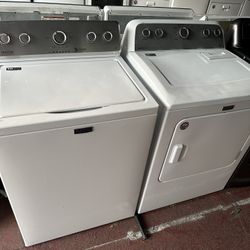 Maytag Washer And Dryer Everything Works Great 60 Days Warranty 