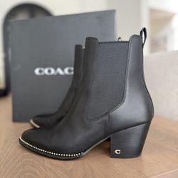 Coach Leather Boot