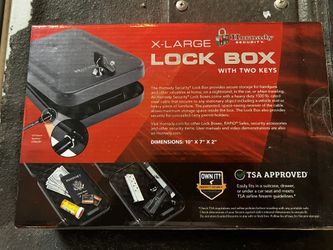 SECURITY LOCK BOX