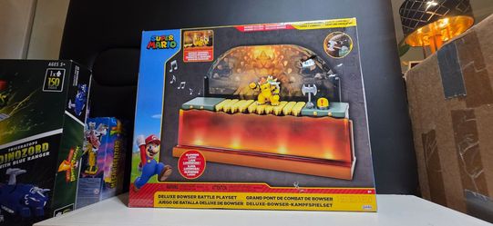 Super Mario Bowser’s Castle / Bowser Battle Playset – Nintendo / Jakks Pacific
