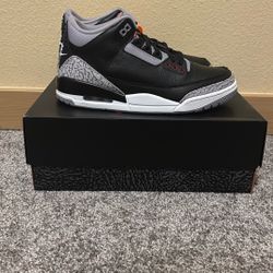Nike Air Jordan 3 ‘ Black Cement’ 2024