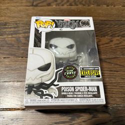Poison Spider Man Glow Chase Funko Pop