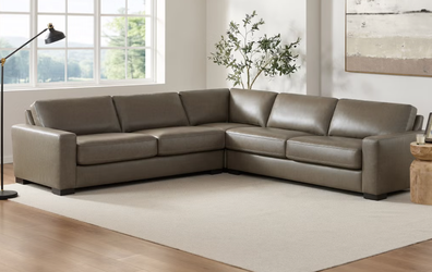 Top Grain Leather Sectional from originally from Costco Tayler Sectional