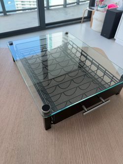 Nespresso crystal glass very pod holder