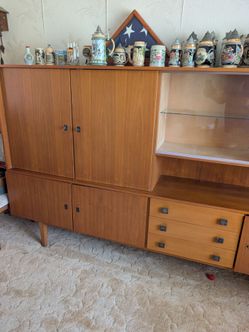 China cabinet mid-century