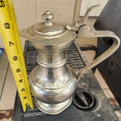 Vintage Pewter Pitcher Italy